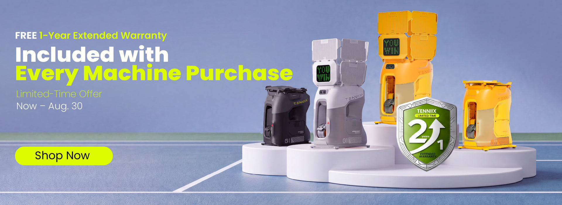 Extended warranty promotion